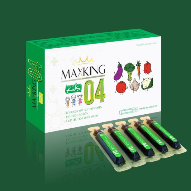 MAXKING 04 - CẢI THIỆN TÁO BÓN CHO TRẺ BẰNG CHẤT XƠ HÒA TAN, AN TOÀN CHO TRẺ NHỎ