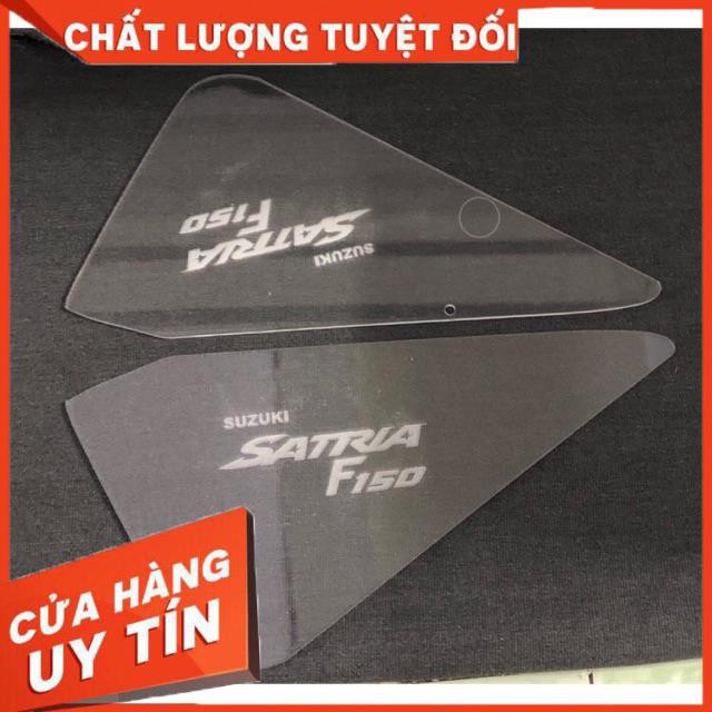 ✟﹉ Mica ốp sườn Raider Satria trong suốt dễ dàng lắp đặt tặng ốc và cục canh/ ắc