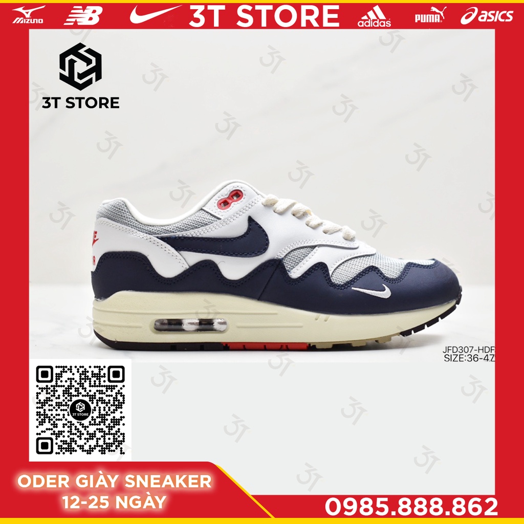 GIÀY SNEAKER MÃ SẢN PHẨM: DR0448_Patta x Nike Air Max 1“Monarch”_FULL BOX_FREE SHIP TOÀN QUỐC