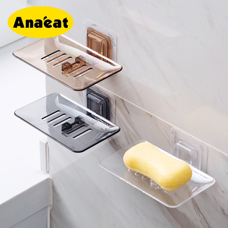 Giá đỡ xà phòng ANAEAT 1 ngăn không đục lỗ tiện lợi chuyên dụng cho nhà tắm
