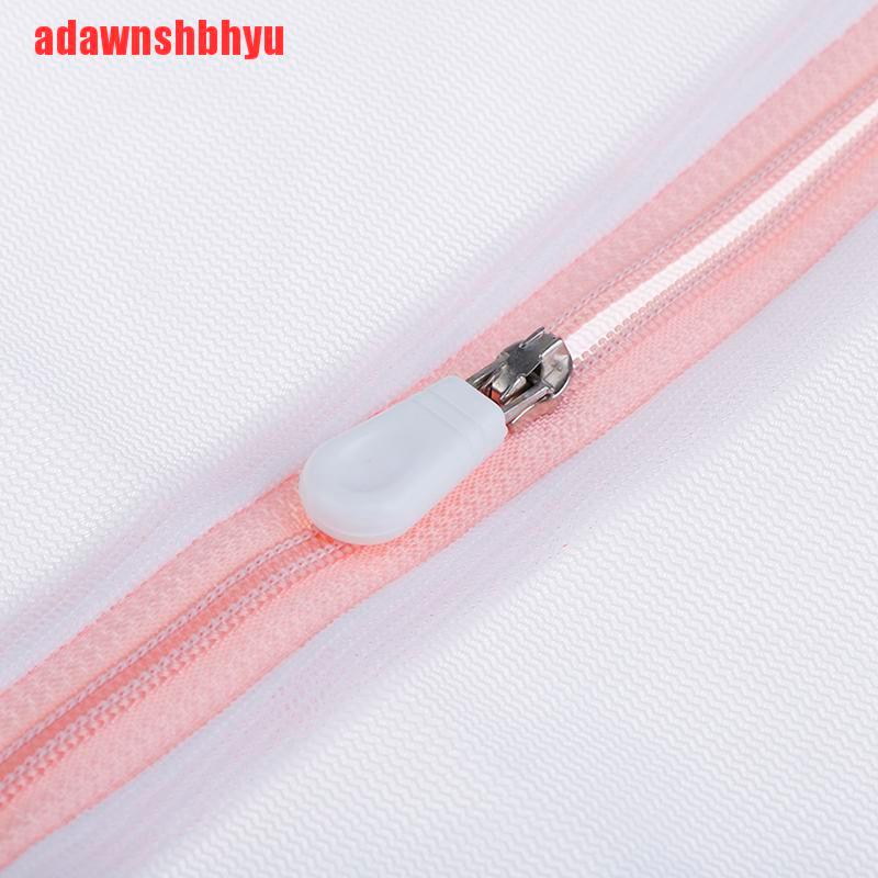 Túi lưới giặt đồ lót vớ có khóa kéo sử dụng trong máy giặt