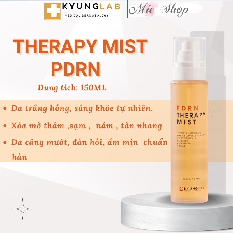 Xịt khoáng , Xịt khoáng tế bào gốc Kyung Lab PDRN làm dịu da tức thì dưỡng trắng, thải độc,se khít lỗ chân lông ngừa mụn