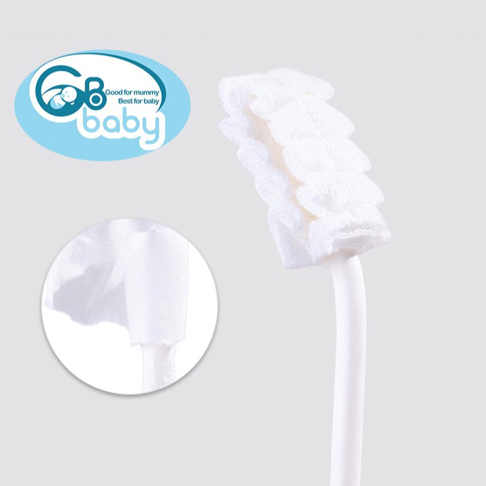 Gạc rơ lưỡi vệ sinh răng miệng cho bé GB-Baby từ 3 tháng tuổi trở lên chính hãng