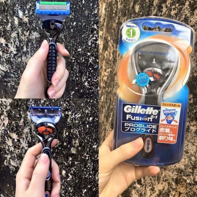 Dao cạo râu 5 lưỡi Gillette Fusion proglide 5+1 / Dao cạo lông Gillette