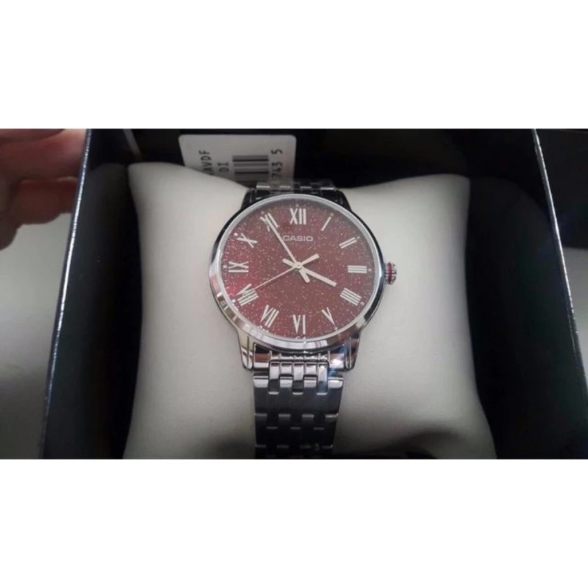 Đồng hồ nam dây kim loại Casio chính hãng Anh Khuê MTP-TW100D-5AVDF