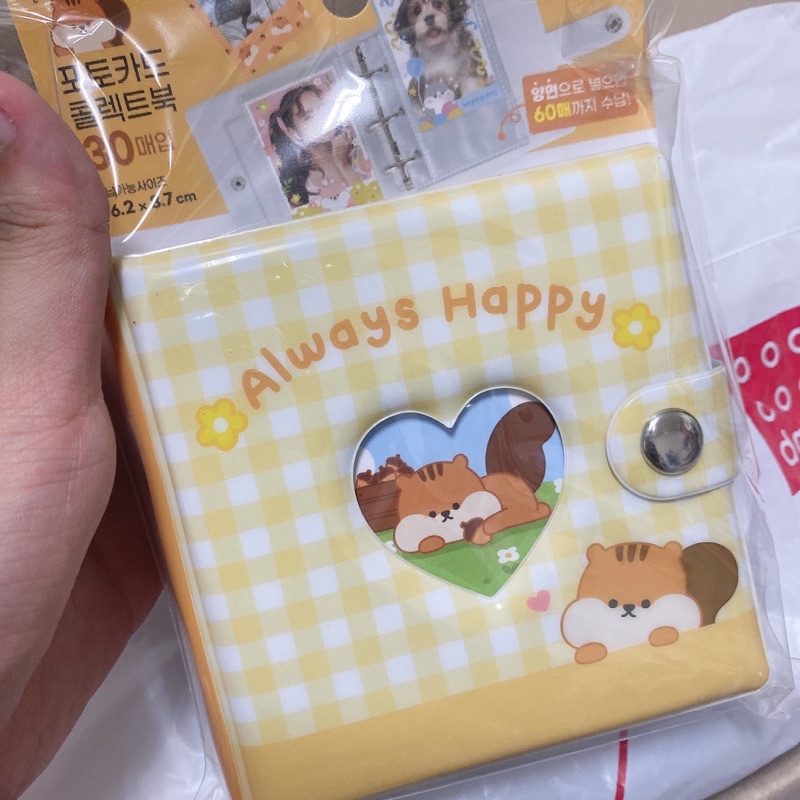 BINDER 3 CÒNG ĐỰNG CARD - DAISO HÀN QUỐC