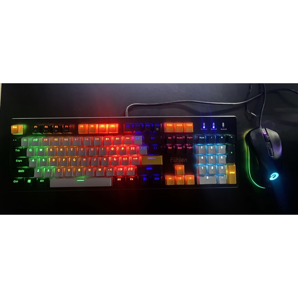 Bàn phím cơ Fuhlen Eraser cũ bảo hành 1 tháng