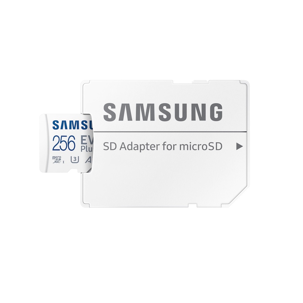 Thẻ nhớ microSDXC Samsung Evo Plus MB-MC256KA 256GB upto 130MB/s C10 U3 kèm Adapter (Bảo hành 5 năm)