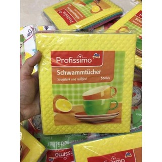 Khăn Lau Đa Năng Profissimo Hàng Đức. Gói 5 Chiếc
