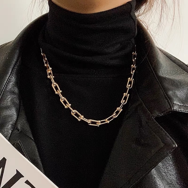 Vòng cổ âu mỹ kim loại đơn giản - Khanturban.vn