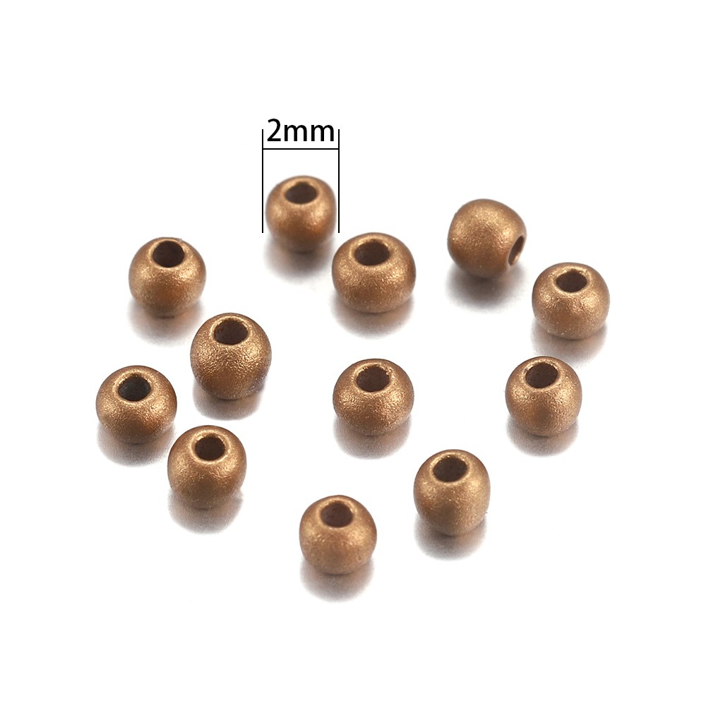 st.kunkka Miyuki Set 1000 Hạt Cườm Tròn Thủy Tinh 2mm Làm Trang Sức Thủ Công