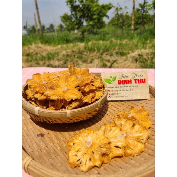 Khóm Sấy Dẻo - Dứa Sấy Dẻo Thơm 100g (Thượng Hạng)