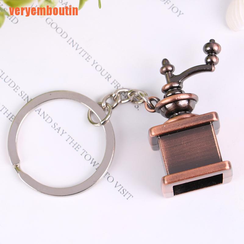 Móc khóa treo trang trí túi xách gắn hình sản phẩm làm cafe