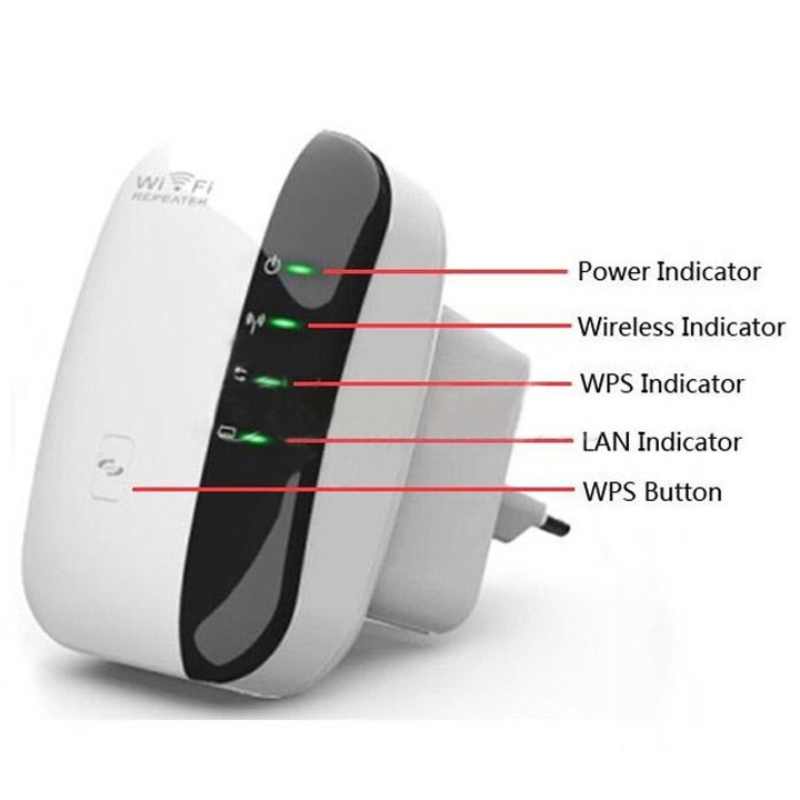 Cục kích sóng wifi repeater Wireless-N 300Mbps- Siêu bảo hành 1 đổi 1 | BigBuy360 - bigbuy360.vn
