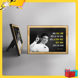 Tranh trích dẫn Jack Ma WB112