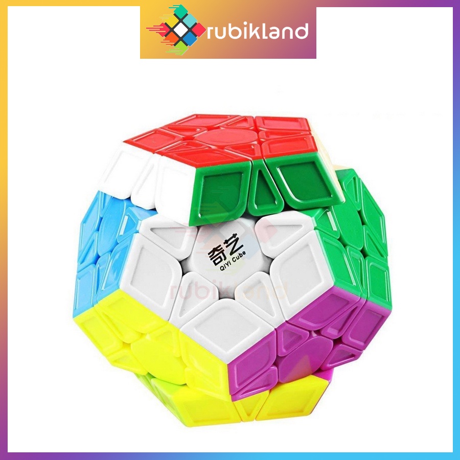Rubik Megaminx 3x3 QiYi QiHeng S Rubic Biến Thể 12 Mặt Stickerless Cao Cấp Đồ Chơi Trẻ Em