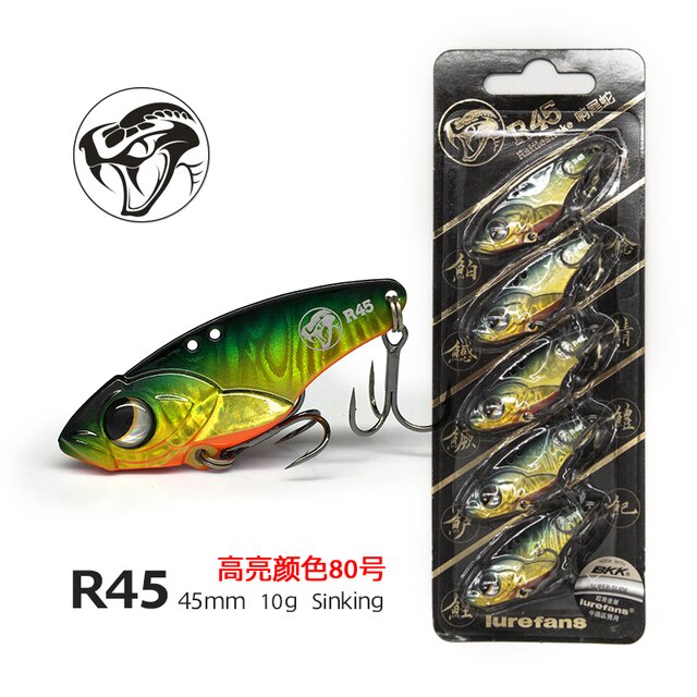 Mồi giả cá sắt câu lure R45 Lurefans Phukiencaulure25 Cá sắt R45 lưỡi BKK sắc bén, chuyên câu cá lóc,chuối, cá mương...