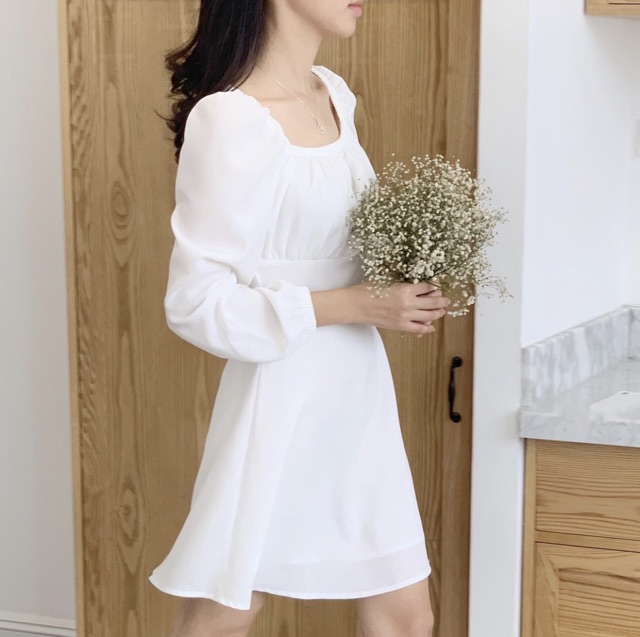 ĐẦM TRẮNG XẾP LI NGỰC TD