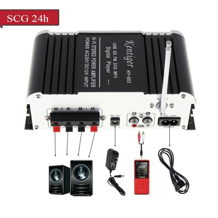 Amly Mini Karaoke Kaw-Kentiger HY 803, Âm Ly Chơi Nhạc Âm Thanh Cực Đỉnh, Hàng Nhập Khẩu