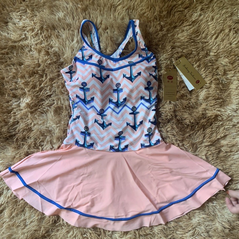 Bộ Áo Tắm 1 Mảnh Kiểu Dáng Hải Quân | BigBuy360 - bigbuy360.vn