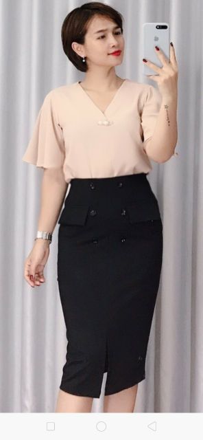 [Mã WASTUP giảm 10% tối đa 30K đơn 99K] Sơ mi lụa cổ V tay 200 | BigBuy360 - bigbuy360.vn