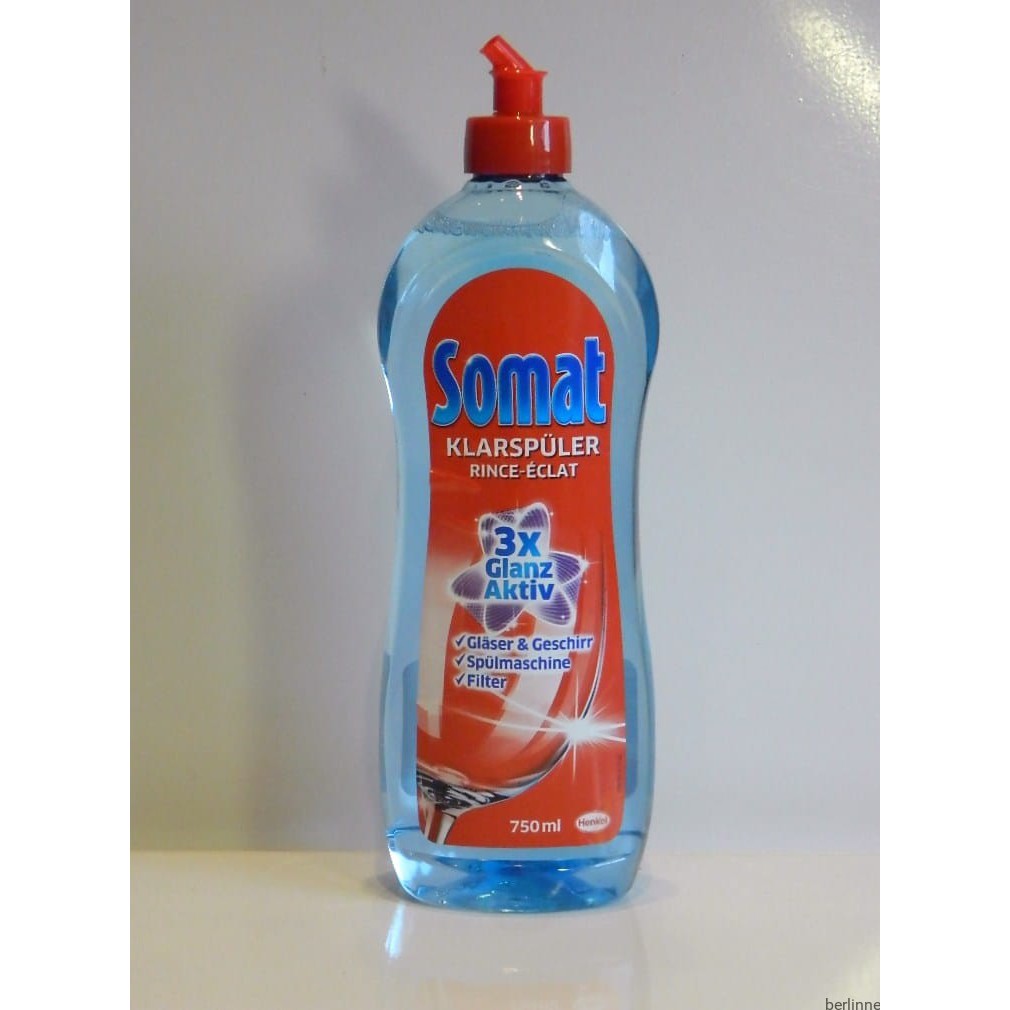 Somat Klarspüler 750 ml - nước rửa và làm bóng ly - bát soma 750ml