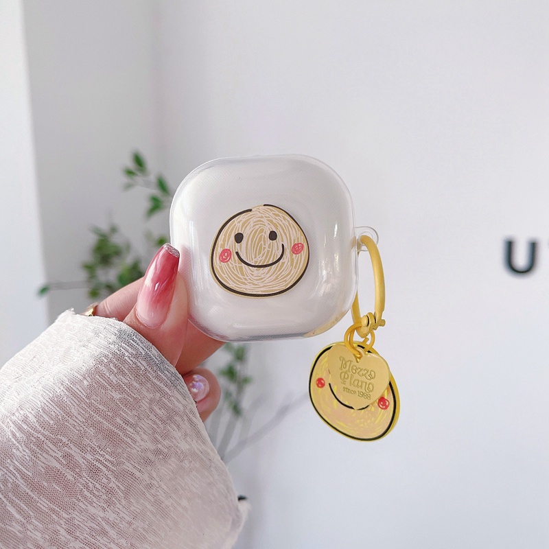 Vỏ Bảo Vệ Hộp Sạc Tai Nghe Samsung Galaxy Buds 2 / Buds Live / Buds FE / Buds 2 Pro / Buds Pro Trong Suốt Họa Tiết Graffiti/Gấu/Thỏ/Gấu Dễ Thương Cho Buds2 Pro