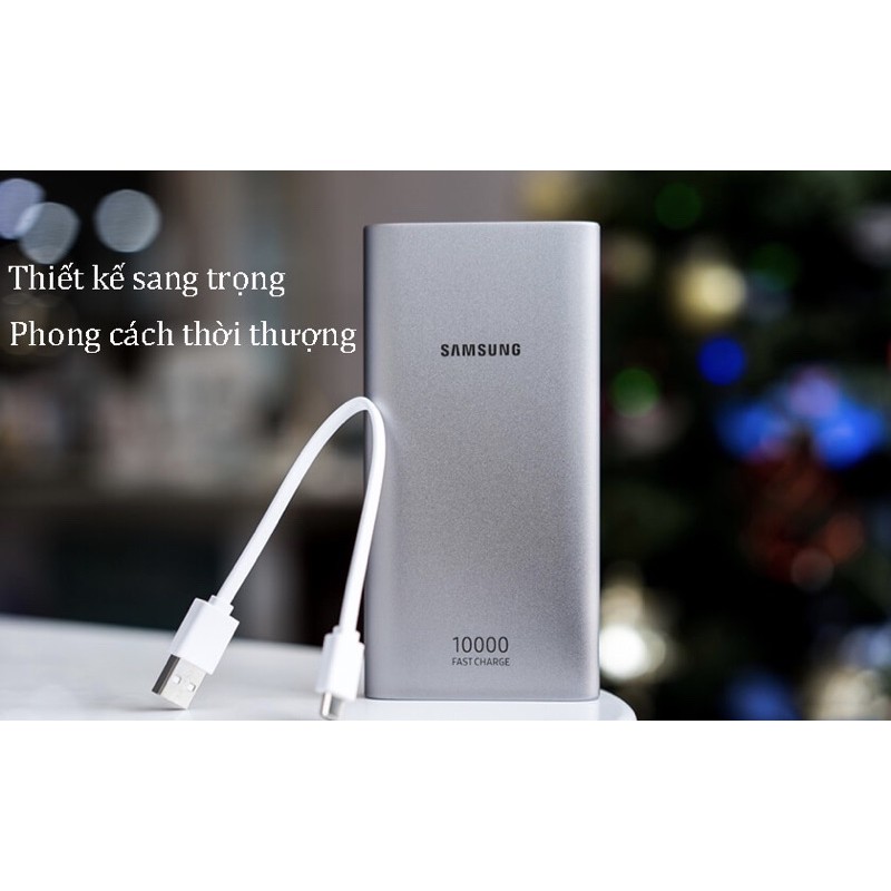 Pin dự phòng Samsung EB-P1100 10.000 Mah cổng USB-C  - Chính Hãng