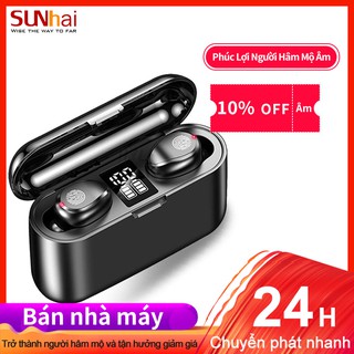 Tai nghe Bluetooth 5.1 không dây F9 TWS HIFI kiểu nhét tai thể thao hỗ trợ cuộc gọi HD cho điện thoại iOS Android