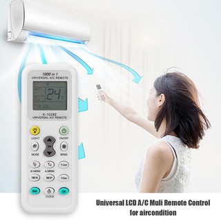 【Rememberme】Universal LCD A/C Muli Remote Control Controller to Air Conditioner HW-1028E