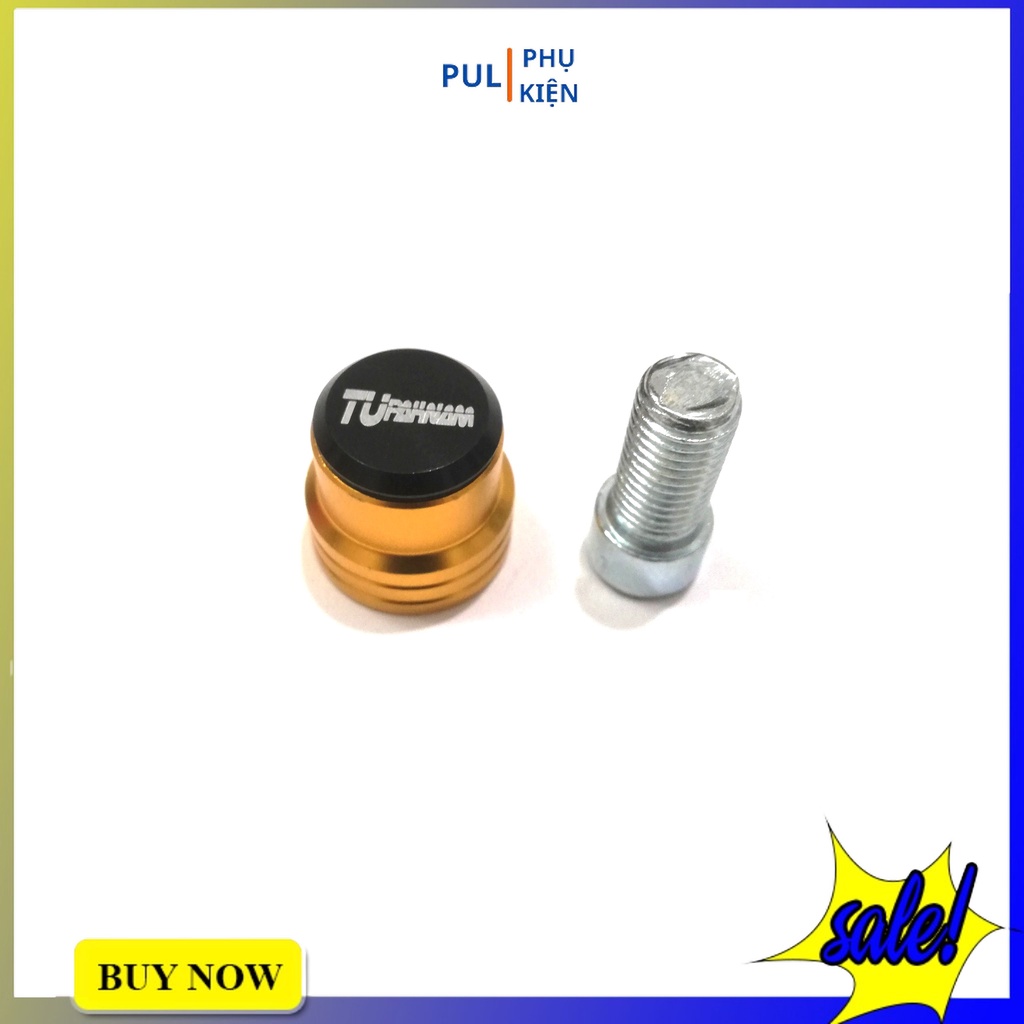 Ốc chân gương 10li thuận nghịch giá 1 con lắp trang trí cho xe máy Wave Vario Dream AB SH Sirius...