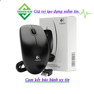 Chuột Logitech B100 Kết Nối USB Chính Hãng Bảo Hành Đổi Mới 12 Tháng