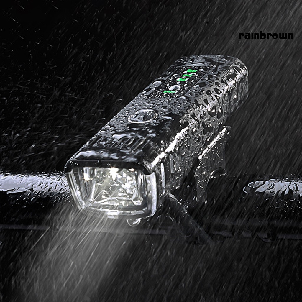 -RXZ- Bicycle USB Rechargeable Front Light LED Headlight  Bike Lamp Cycling Flashlight