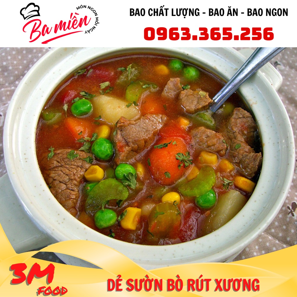 Dẻ sườn bò rút xương 1kg - Hỏa tốc tại Hà Nội - 3M FOOD GS