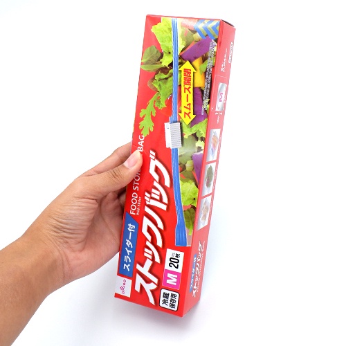 Daiso Túi Zip size M 22cm X 18cm - 20pcs