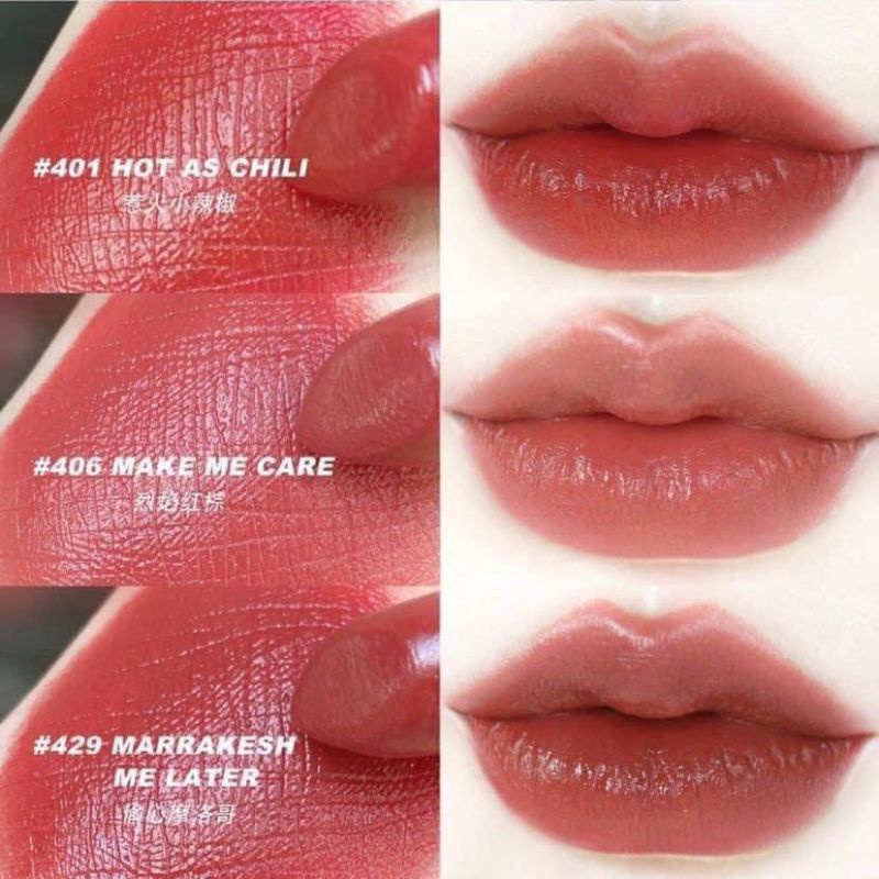 Son Mac Hot As Chili 401 - MAC LOVE ME LIPSTICK MÀU ĐỎ GẠCH