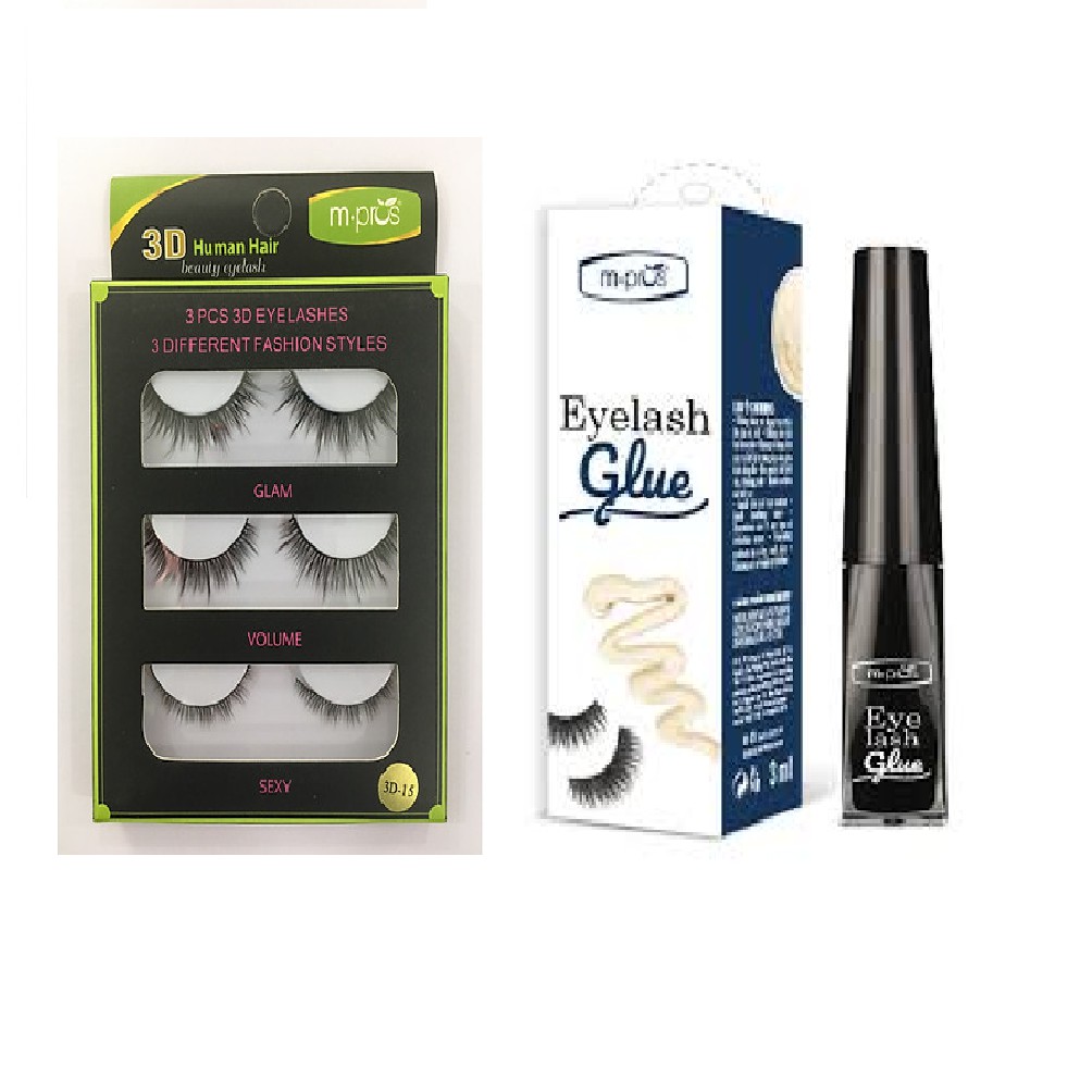 Lông Mi Giả 3D và Keo Dán Mi Giả  Mpros Eyelash Glue