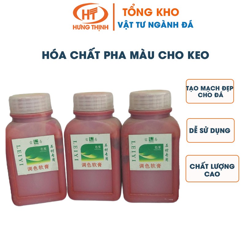 Hóa chất pha màu cho keo gắn đá hoa cương