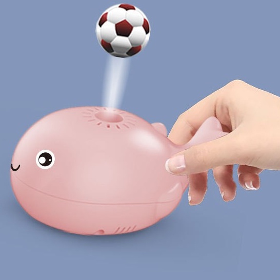 Đồ chơi cho bé cá heo thổi bóng siêu dễ thương kèm quạt cá heo mini cho bé T2 - GIADUNGHANOI39