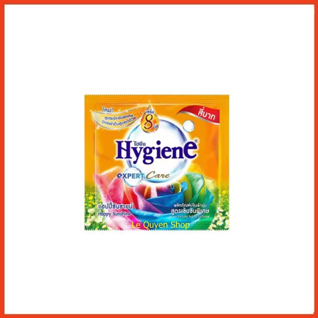 Nước xả vải Hygiene Thái Lan-Siêu thơm dây 12 gói