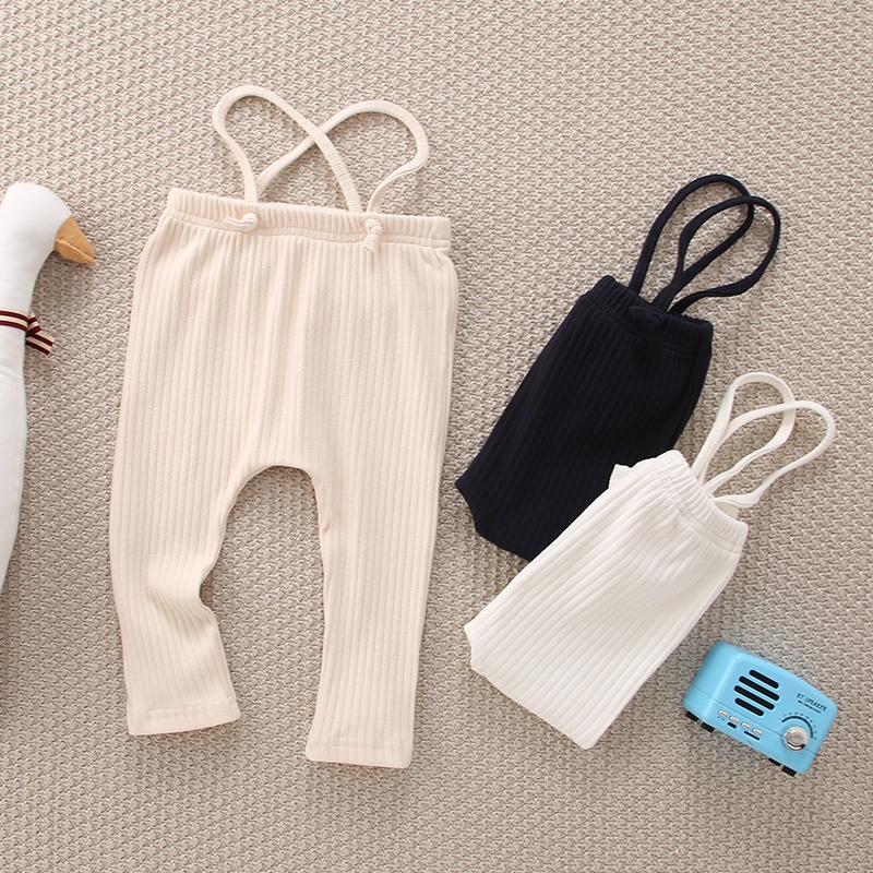 Quần legging dài ôm dáng bảo vệ bụng thời trang mùa thu đáng yêu dành cho trẻ em