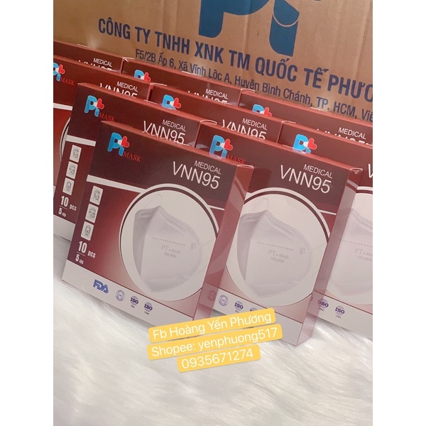 Khẩu Trang N95 PT 5 Lớp Kháng Khuẩn | BigBuy360 - bigbuy360.vn