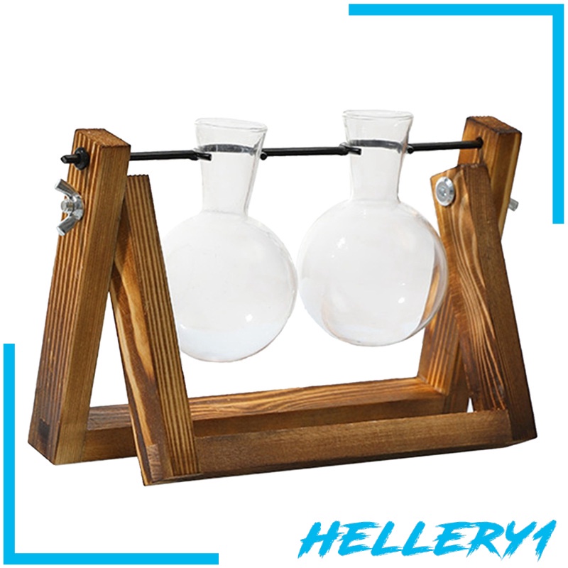 1 Lọ Hoa Thủy Tinh Trong Suốt Hình Bóng Đèn Dùng Trang Trí Nhà Cửa