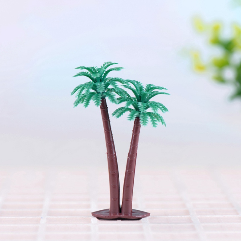1 Đồ trang trí Cây Dừa Đôi Dùng Trang Trí Khu Vườn
