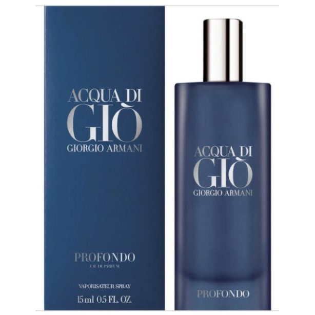 Nước hoa nam Giorgio Armani Acqua di Gio Profumo - Absolu - Forfondo - Pour Homee 15ml 2021