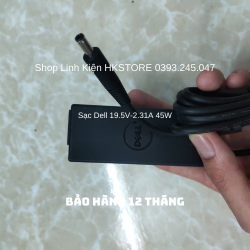 ▀ Sạc Laptop Dell 19.5V-2.31A 45W Dell Inspiron 15 5558 5555 7437 XPS 11 12 13 L321X L322X ▀ 🄿🄷Ụ 🄺🄸Ệ🄽