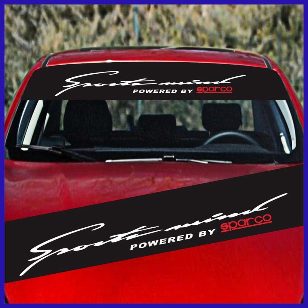 Đề Can Dán Kính Chắn Gió Xe Hơi Chống Nắng Thiết Kế Độc Đáo Tiện Dụng