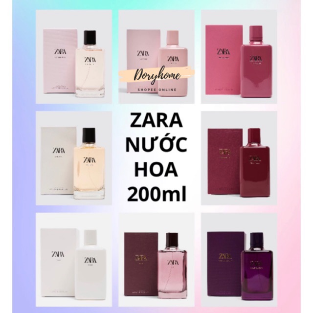 Nước hoa nữ Zara chai 200ml