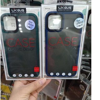 Ốp lưng Likgus Viền màu lưng nhám mờ Chống vân tay iPhone 11/ 11 Pro/11 Pro max