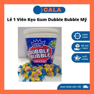 Lẻ 1 viên kẹo gum dubble bubble mỹ